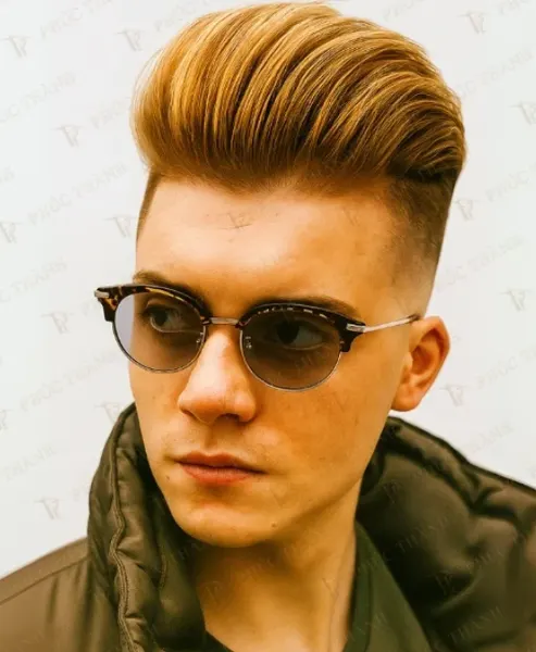 Slick Back Quiff