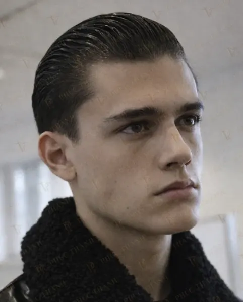 Slick Back Wet Look